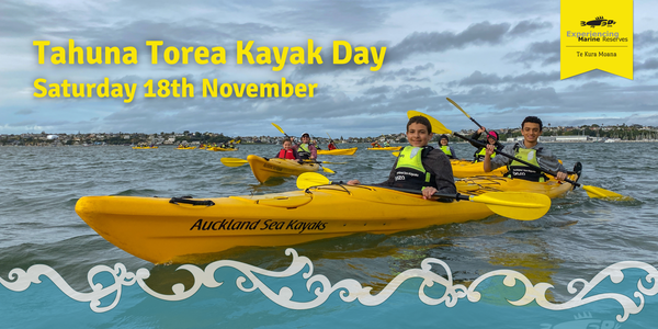 Tahuna Torea Kayak Day Event Banner