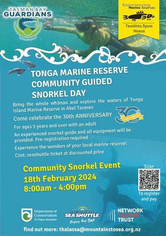 Tonga Community Snorkel 2024 EMR Poster f 